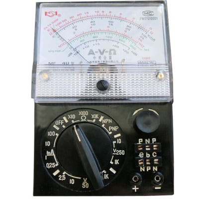 华夏指针式万用表MF40 电工信赖的经典测量工具